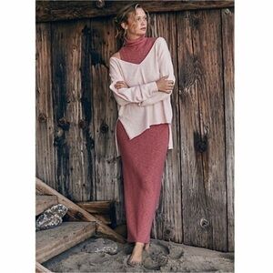 NWOT Free People Beach Solari Maxi Sweater Dress